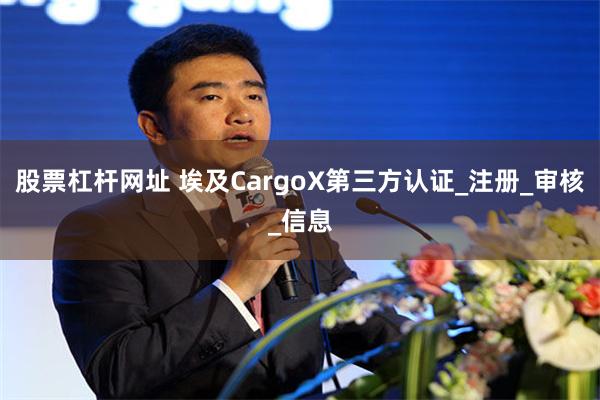 股票杠杆网址 埃及CargoX第三方认证_注册_审核_信息