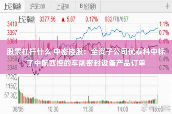 股票杠杆什么 中密控股：全资子公司优泰科中标了中航西控的车削密封设备产品订单