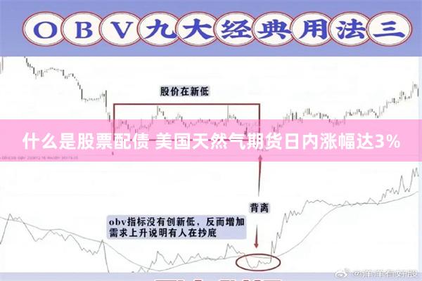 什么是股票配债 美国天然气期货日内涨幅达3%